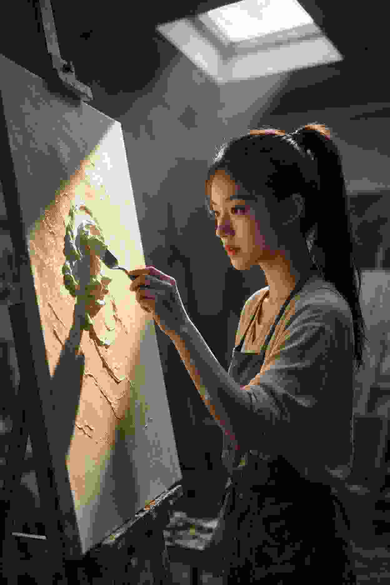 如花绽放